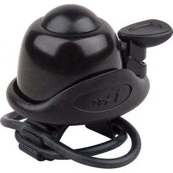 Zvonek na kolo zvonek cink PRO-T PLUS mini stavitelný černý