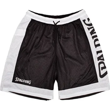 Pánské kraťasy Šortky Spalding Reversible Shorts 40221208-blackwhite Velikost 128