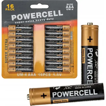 Článková baterie CHINEX 16x Baterie AAA R3