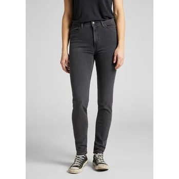 Dámské džíny Dámské rifle Lee Scarlett High L626YGHO Black Bucklin Velikost: W29, Délka: L33