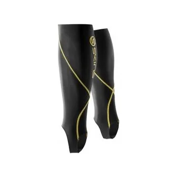 Běžecké oblečení Skins Essential Calftights w Stirrup mx (Unisex) S; Černá návleky + DÁREK DLE VÝBĚRU!