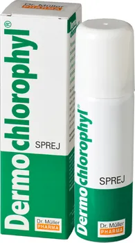 Lék na kožní problémy, vlasy a nehty Dr. Müller Pharma Dermochlorophyl sprej 50 ml