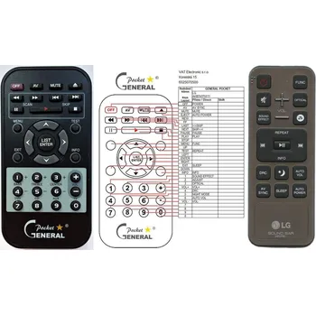 Dálkový ovladač General LG AKB74375511 - náhradní dálkový ovladač