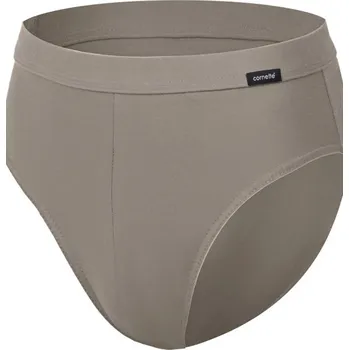 Pánské slipy Authentic 093 3-5XL khaki 3xl