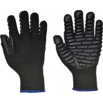 Pracovní rukavice Portwest A790BKR antivibrační rukavice - XXL