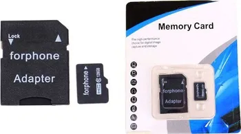 Paměťová karta Paměťová karta MicroSD 128 GB Class 10 + adaptér