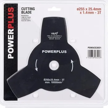 POWERPLUS Náhradní nůž pro křovinořezy 255mm POWACG3021