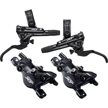 Sport SHIMANO Brzdy XT BR-M8100 černé přední + zadní hydraulické kotoučové