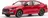 Abrex Škoda Octavia IV RS 2020 1:43, červená Velvet metalíza