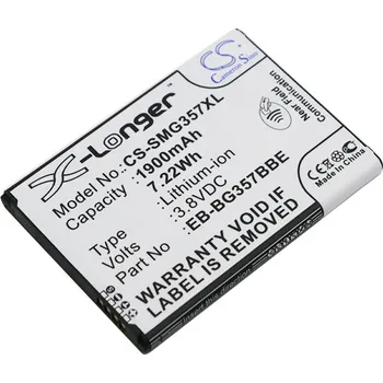Baterie pro mobilní telefon Baterie Cameron Sino CS-SMG357XL pro Samsung Galaxy Ace Style LTE - neoriginální