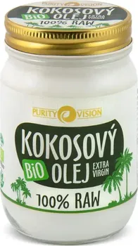 Rostlinný olej Purity Vision Raw BIO kokosový olej