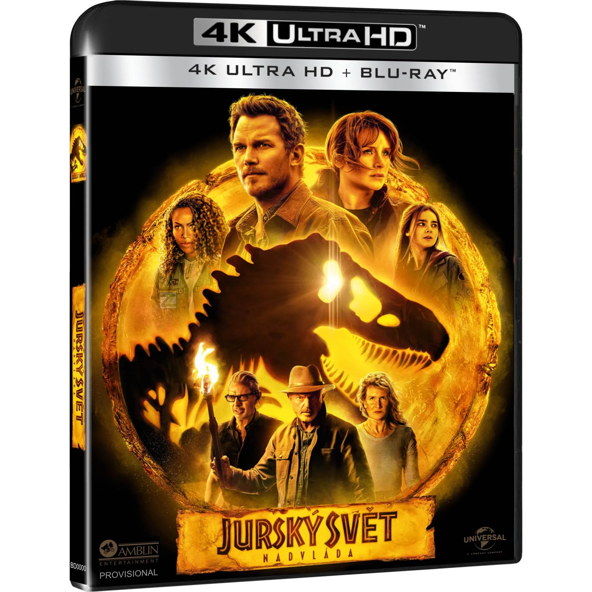 Fotografie 1 - Blu-ray film Jurský svět: Nadvláda (2022) 4K Ultra HD Blu-ray