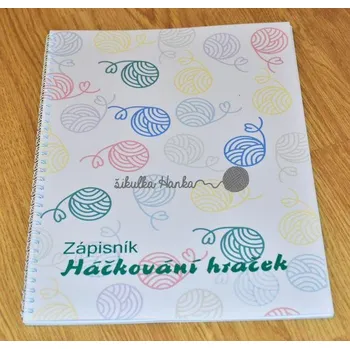 Zápisník na háčkování hraček