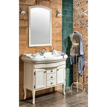 Koupelnový nábytek SAPHO Retro 100 KSET-015 starobílá