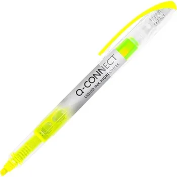 Zvýrazňovač Q-CONNECT 1-4mm, žlutý