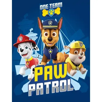 Dětská deka BrandMac • Fleecová deka Tlapková patrola - Paw Patrol - motiv One Team - 100 x 140 cm