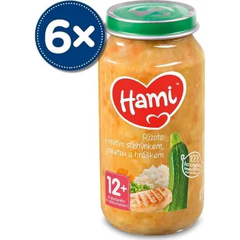 Hami Rizoto s krůtím stehýnkem, cuketou a hráškem 6× 250 g