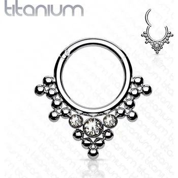 Piercing Piercing segment kruh TITAN, 1,2 x 10 mm
