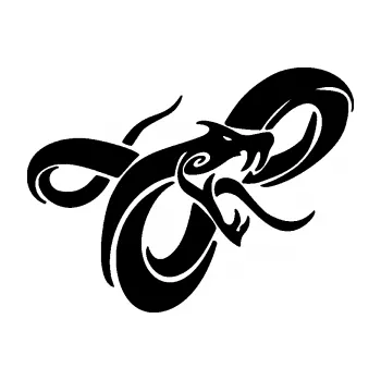 Samolepící dekorace SAMOLEPKA Had 001 pravá zmije (01 - černá) NA AUTO, NÁLEPKA, FÓLIE, POLEP, TUNING, VLASTNÍ TEXT, TISK, AUTOSAMOLEPKY.cz, POLEPY, OBRÁZEK, LOGO, SAMOLEPKY