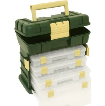 Pouzdro na rybářské vybavení EnergoFish 1076 zelený 37 x 23 x 21 cm