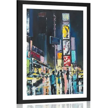 Plakát Dovido Plakát s paspartou barevný New York