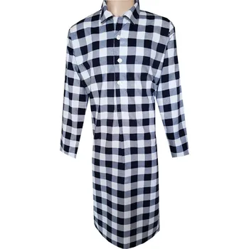 Pánská noční košile Pánská Noční Košile Flanel FOLTÝN NKF07 Velikost: 3XL, Materiál: Flanel