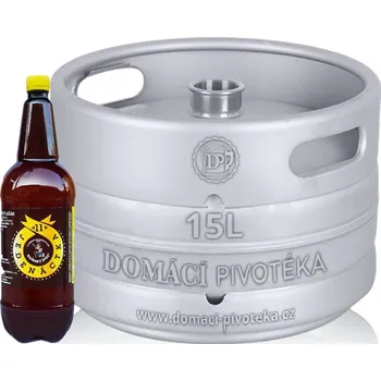 Pivo Zlínský Švec světlý ležák 11° - 15l Sud piva