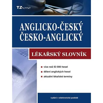 Kniha Anglicko-český/ česko-anglický lékařský slovník Ekniha