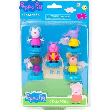 Dětské razítko ADC Blackfire Sada figurek s razítkem 5 ks Prasátko Peppa