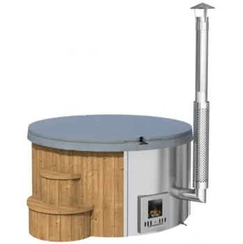 Koupací sud EcoOil Hot Tub 200 Deluxe Thermowood