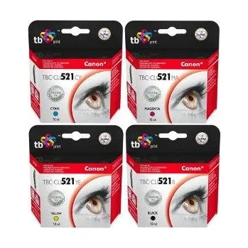 Počítač Multipack TB CMYK kompatibilní s Canon CLI-521