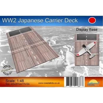 Plastikový model Coastal kits 1/48 WW2 Japanese Carrier Deck (420 x 297 mm)