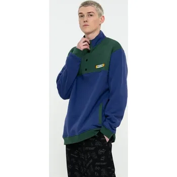 Pánská mikina SANTA CRUZ mikina - Sundown Ray Strip Crew Navy Blue/Cedar (NAVY BLUE CEDAR) velikost: L