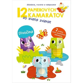 12 papierových kamarátov zo sveta zvierat Divočina Kniha