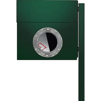 Poštovní schránka Radius design cologne Schránka na dopisy RADIUS DESIGN (LETTERMANN 1 STANDING darkgreen 563O) tmavě zelená