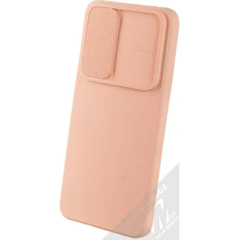 Pouzdro na mobilní telefon 1Mcz CamShield Soft ochranný kryt pro Xiaomi Redmi Note 11 (Global version), Redmi Note 11S (Global version) lososově růžová (salmon pink)