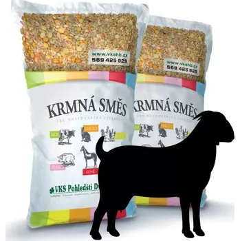 Krmivo pro hospodářské zvíře Krmná směs pro bahnice a kozy - granule