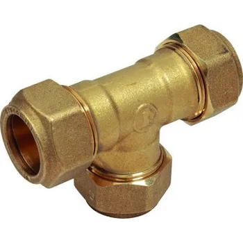 Fitinka GIACOMINI 318 GIACOSUN - T-kus pro měděné trubky 22x22x22 (318Y006)