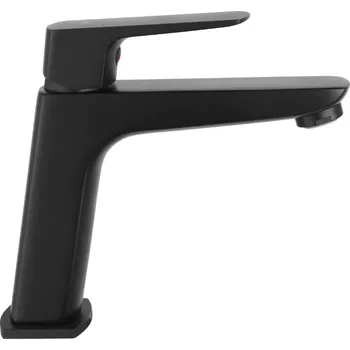 Vodovodní baterie Ferro Vitto Verdeline, umyvadlová baterie, černá matná, BVI2VLBL