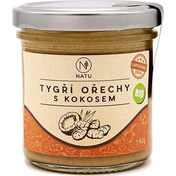 NATU Krém z tygřích ořechů s kokosem BIO 140 g