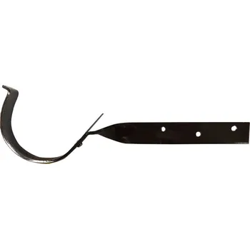 okap Lansanit Hák okapový kroucený kovový hnědý RG 75