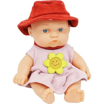 Panenka Malá gumová panenka 19 cm