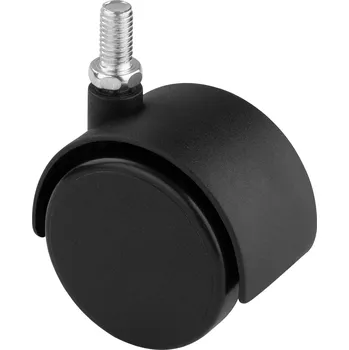 Walteco Nábytkové kolečko, průměr 50 mm, M8, nosnost 40 kg Množství: 1 ks