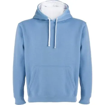 pracovní mikina ROLY Mikina URBAN pánská E1067-1001-XXL 2XL Modrá nebesky/bílá