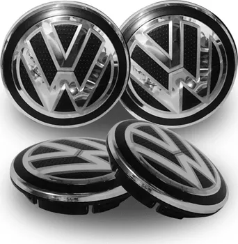 Středová krytka kola Volkswagen Středová krytka alu kola 55 mm 4 ks