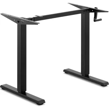 Fromm & Starck Výškově nastavitelný rám psacího stolu Star Desk 24 123 x 130 cm černý