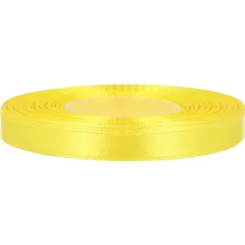Atlasová stuha šíře 9 mm POL, barva Žlutá (3016)