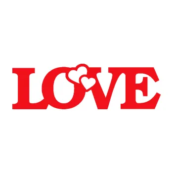 Polep vozidla SAMOLEPKA Love 001 nápis se srdíčky (10 - červená) NA AUTO, NÁLEPKA, FÓLIE, POLEP, TUNING, VLASTNÍ TEXT, TISK, AUTOSAMOLEPKY.cz, POLEPY, OBRÁZEK, LOGO, SAMOLEPKY