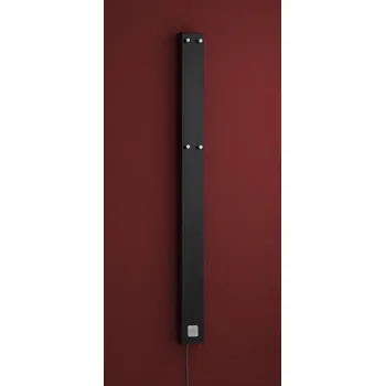 Radiátor PMH Juno 124 x 1607 mm J1BL elektrický panel strukturální černá