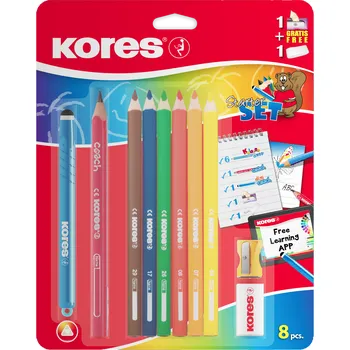 Jumo Starter Digi Coach pero pro dotykový display + pastelky Jumbo Kores